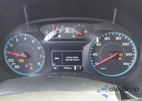 2018 Chevrolet Equinox Lt из США, поврежденный, VIN 2GNAXJEV5J6246505